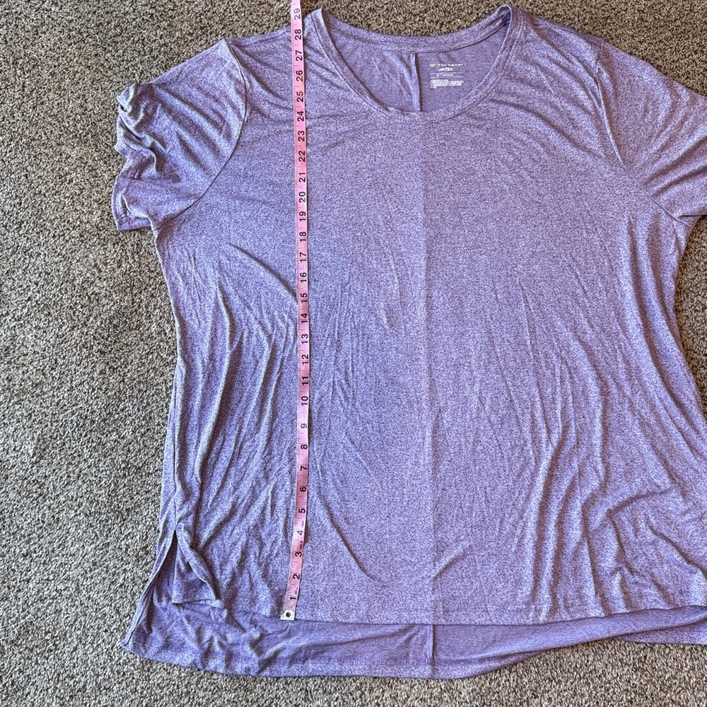 Tek Gear | Purple Short Sleeve Women's Active Tee - Picture 5 of 8